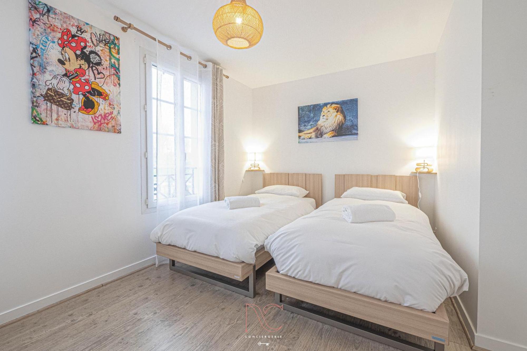 *Disneyland-Paris* 7Pers, Wifi, Parking 贝利罗曼维利而 外观 照片